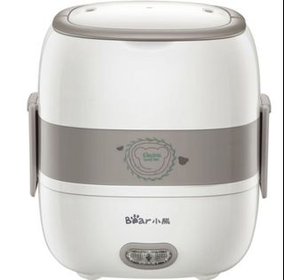 Qoo10 - Bear Electric Lunch Box Stainless Steel Rice Cooker 1.3L  (DFH-B13E5) : Home Electronics