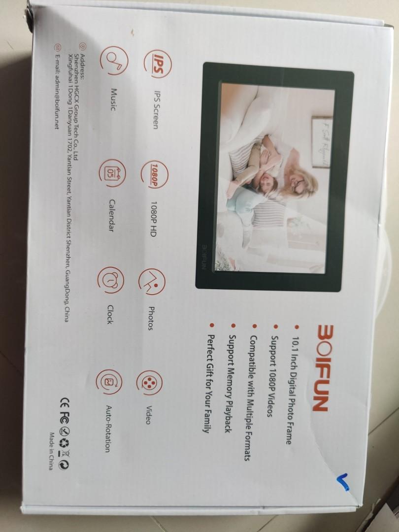 BOIFUN 10.1 inch Digital Frame, Furniture & Home Living, Home Decor