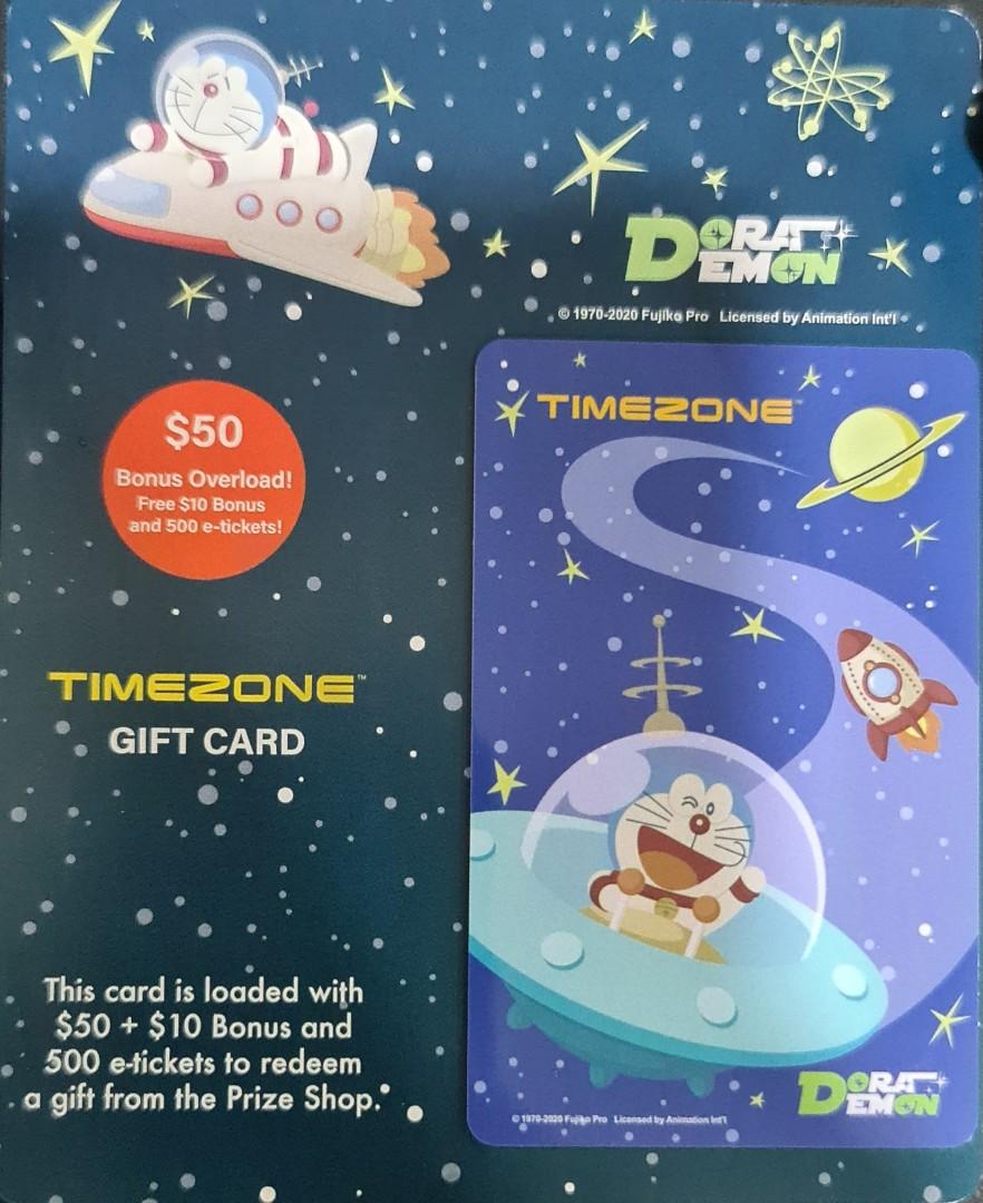 Brand New TimeZone Gift Cards, Video Gaming, Gaming Accessories, Game