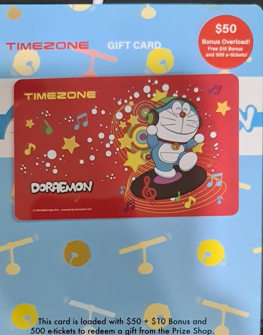 Brand New TimeZone Gift Cards, Video Gaming, Gaming Accessories, Game
