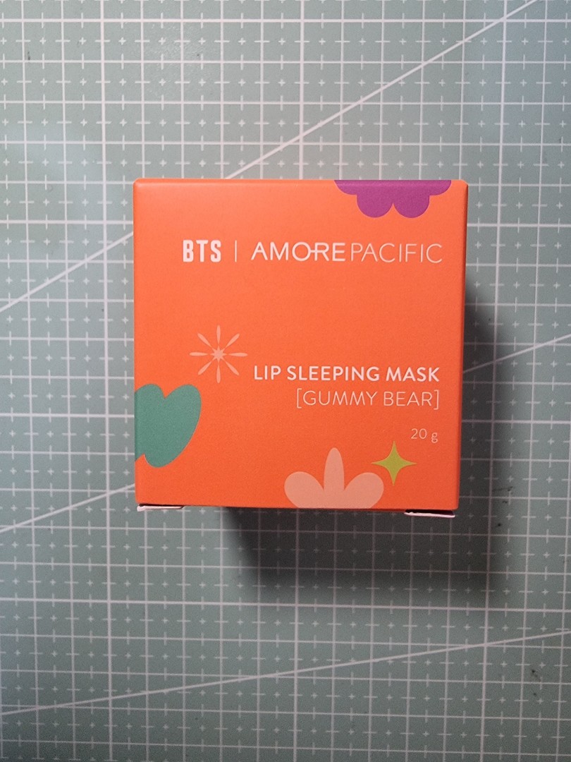 BTS x Amore Pacific lip sleeping mask, Beauty & Personal Care, Face