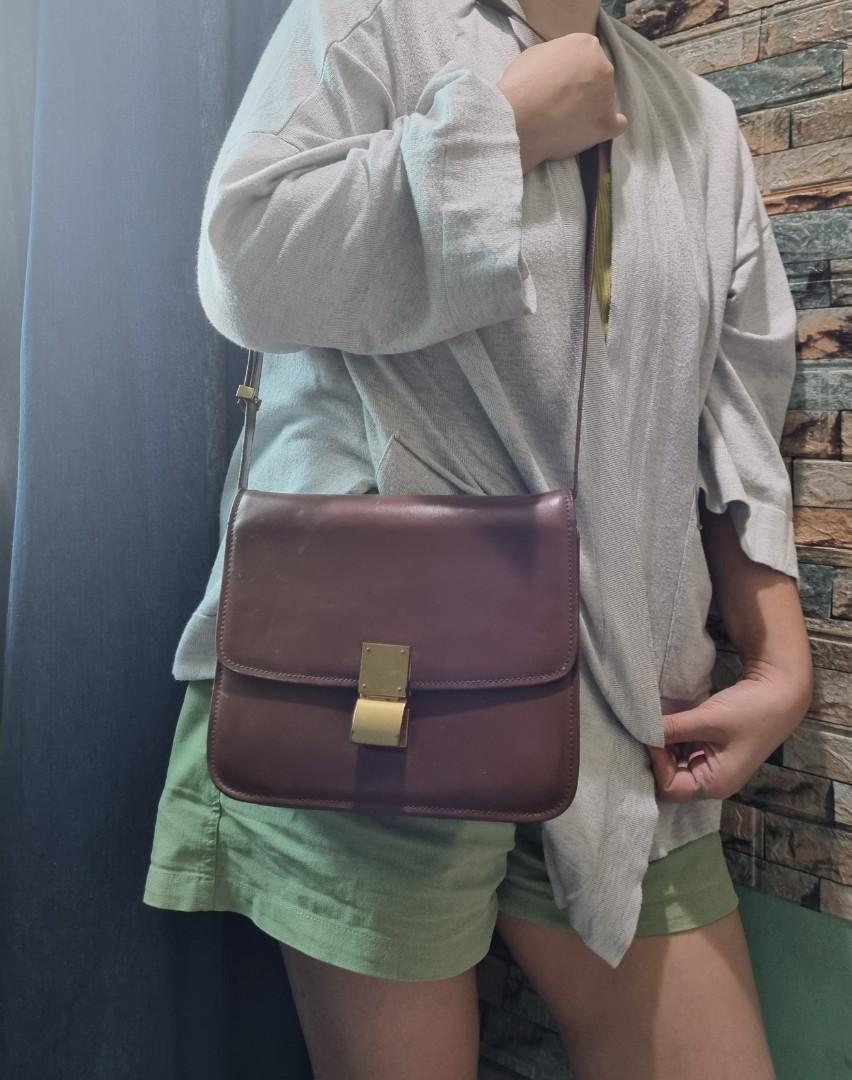 Celine classic box taupe online