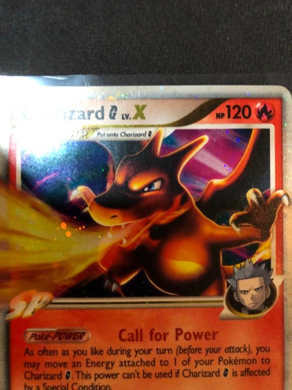 Pokemon TCG English Card Supreme Victors Charizard G Lv.X 143/147 Holo Rare
