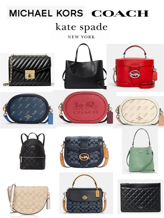 COACH KATE SPADE MICHEAL KORS TORY BRUCH 100 AUTHENTIC US