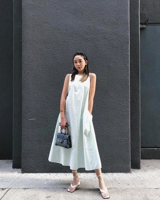 COS A Line Midi Dress Women s Fashion Dresses Sets Dresses on