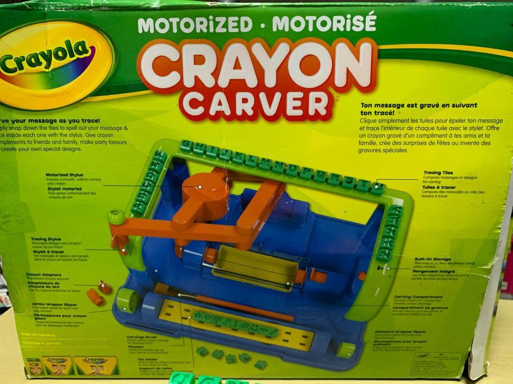 Crayola Crayon Carver, 興趣及遊戲, 手作＆自家設計, 文具 Carousell