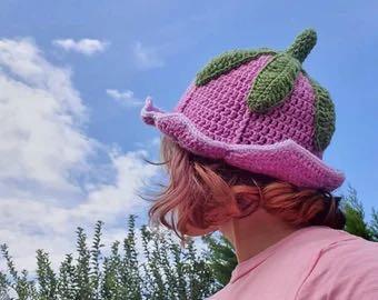 Crochet flower hat (Tulip), Hobbies 