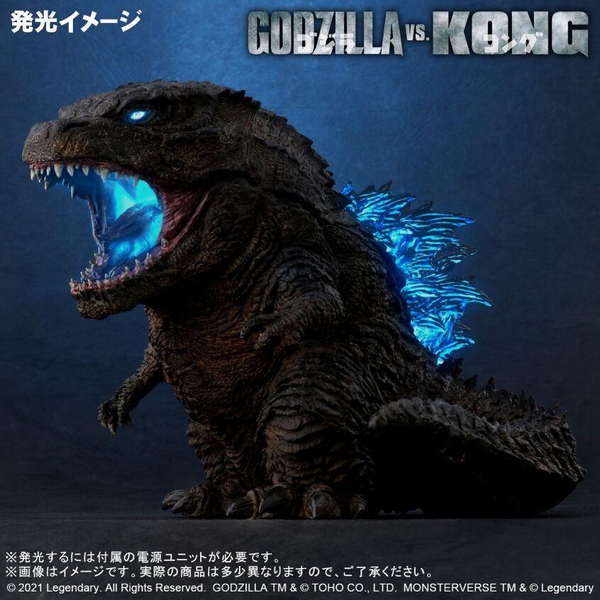 DefoReal light up Godzilla from Godzilla vs. Kong (release 2021