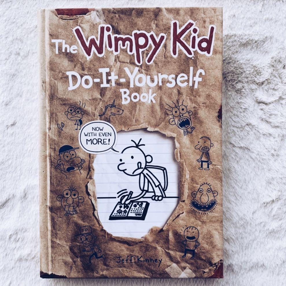 Diary of a Wimpy Kid DIY Book by Jeff Kinney, Hobbies & Toys, Books