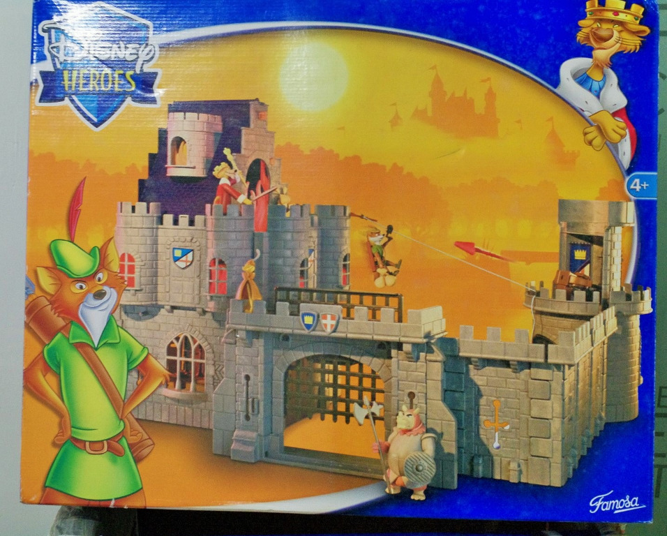 Disney Heroes-Famosa-Robin Hood –Prince John's Castle -Playset-M-300