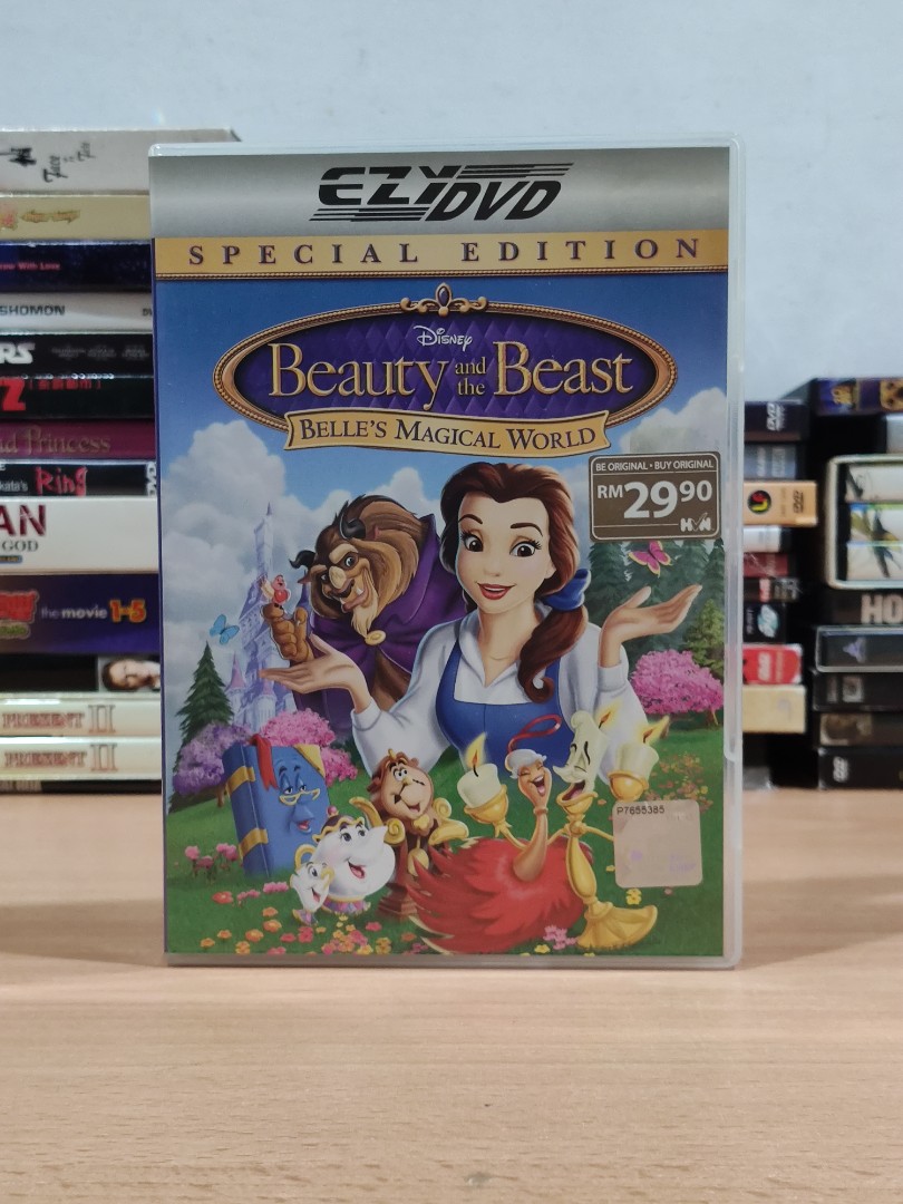 Dvd Beauty And The Beast Belle S Magical World Hobbies Toys Music Media Cds Dvds On Carousell