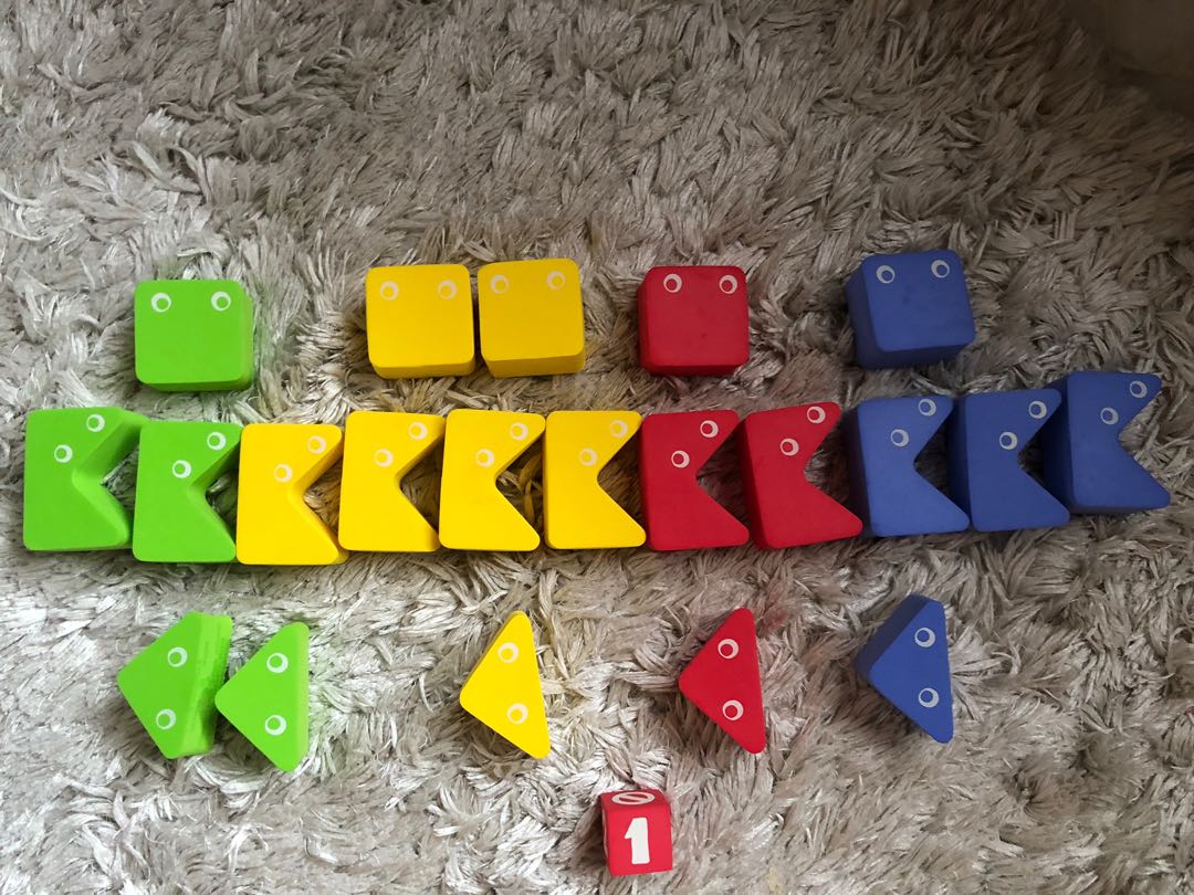 ELC stacking blocks, Hobbies & Toys, Toys & Games on Carousell