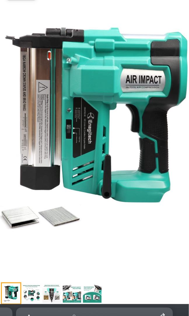 Enegitech nail store gun