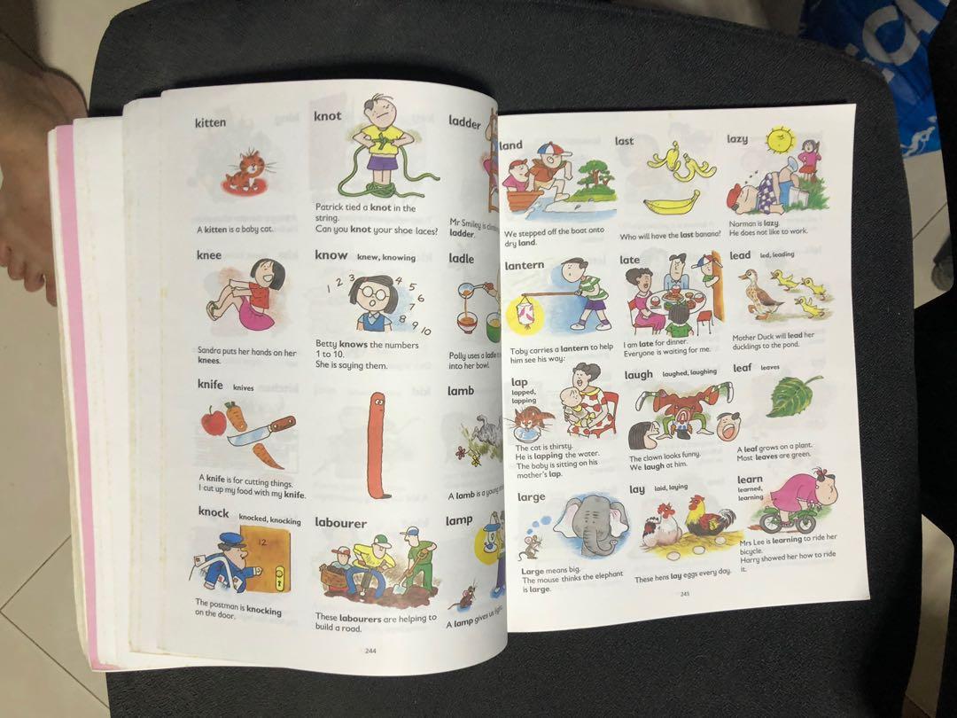 English dictionary $30 Giant bk,beginning dictionary bk $20, Hobbies ...