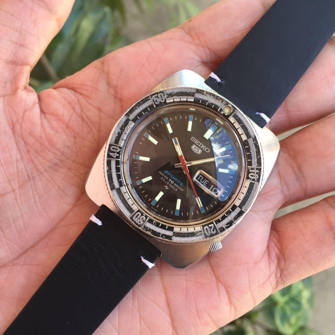 For Sale! 1969 Seiko 5 Sports Automatic 70Proof 5126-8130 “Rally Sports  Diver”, Men's Fashion, Watches & Accessories, Watches on Carousell