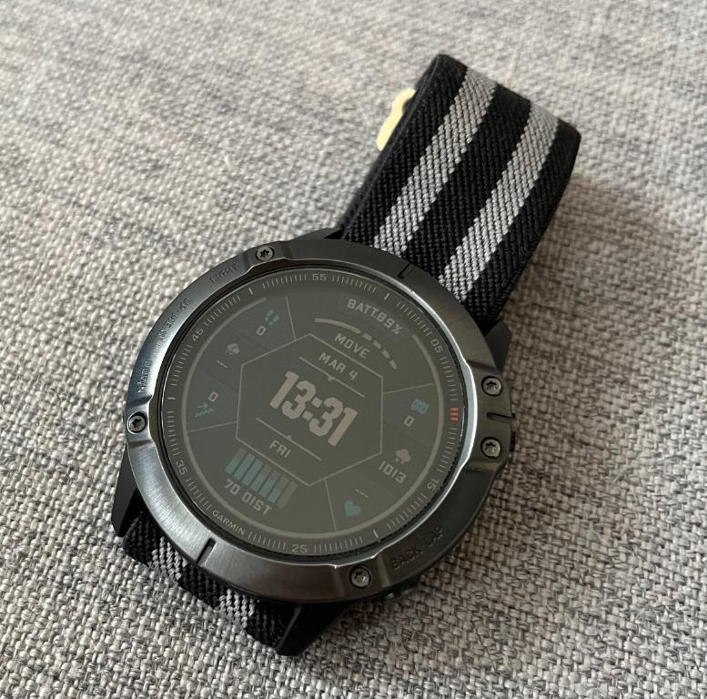 Garmin Fenix 6X Sapphire plus bands