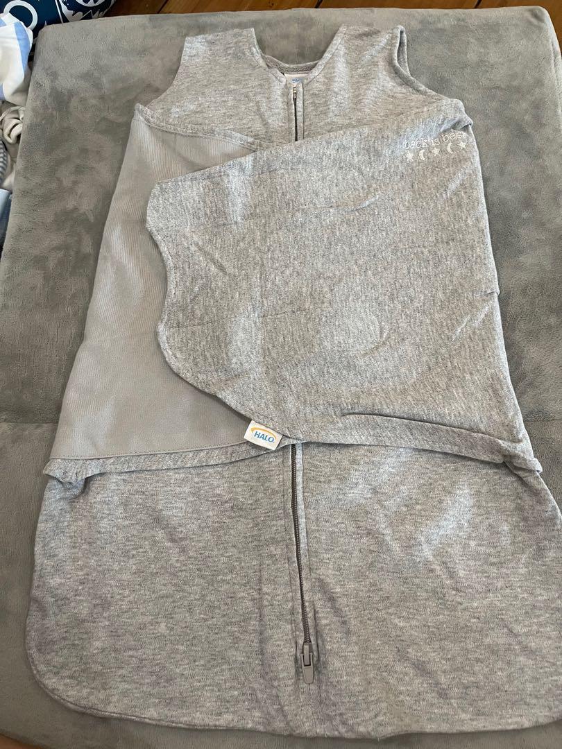 Halo Sleepsack Swaddle Grey, Babies & Kids, Babies & Kids Fashion on