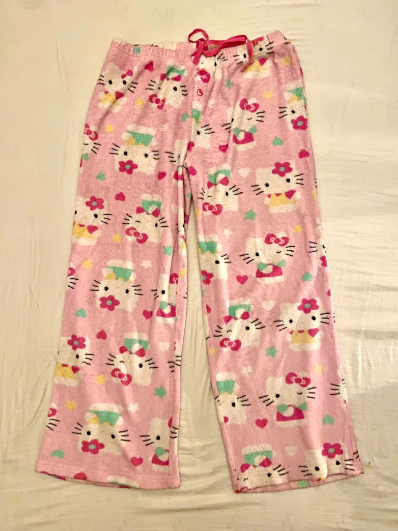 Hello Kitty pajamas pants, Women's Fashion, Bottoms, Other Bottoms on ...