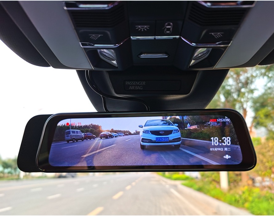 HIKVISION Full HD RearView Mirror Dashcam N6, Car Accessories ...