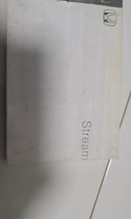 Honda Stream English Owners Manual
