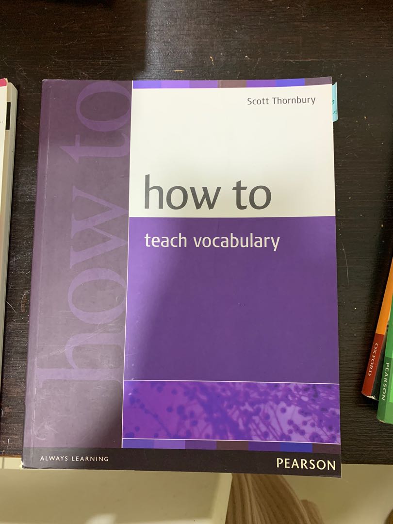 How To Teach Vocabulary Thornbury Pdf