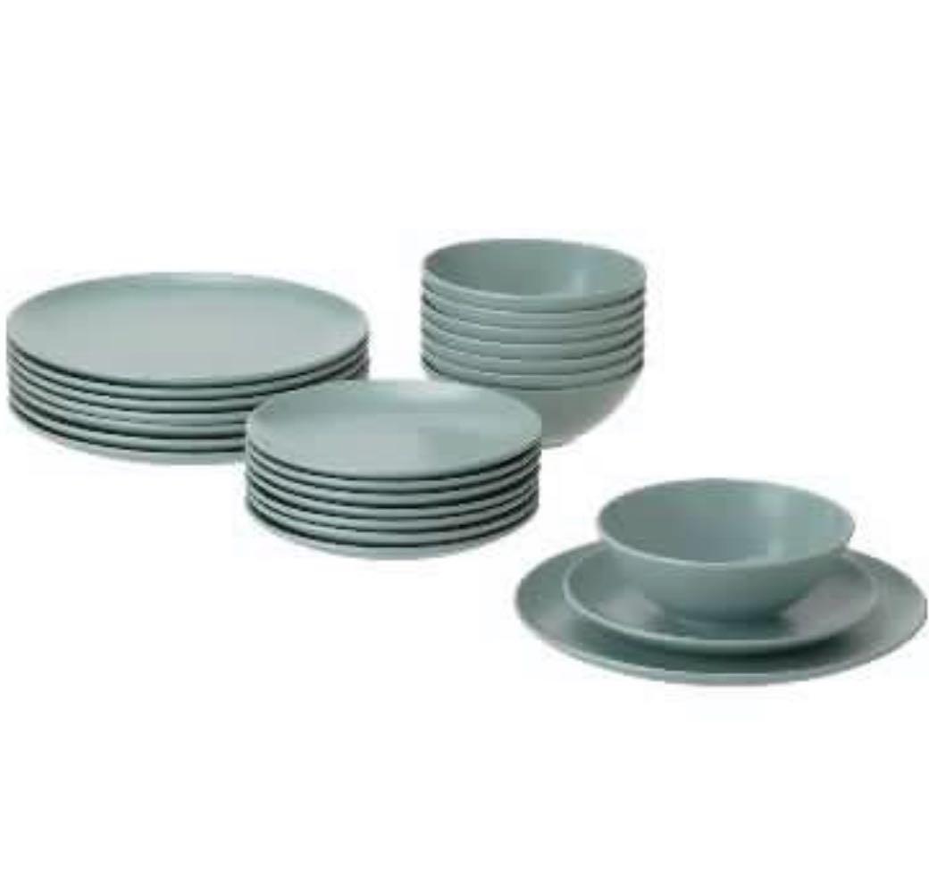IKEA fargrik Dinnerware set, Furniture & Home Living, Kitchenware