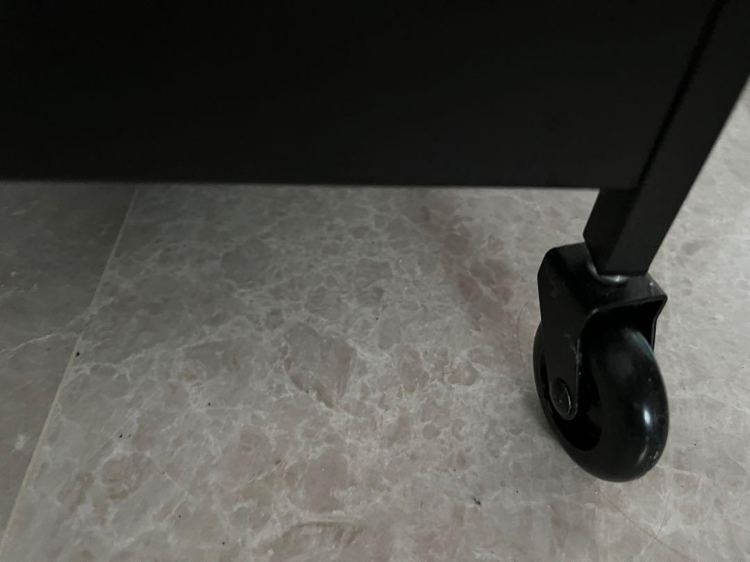 IKEA nissafors black kitchen trolley, Furniture & Home Living, Bathroom