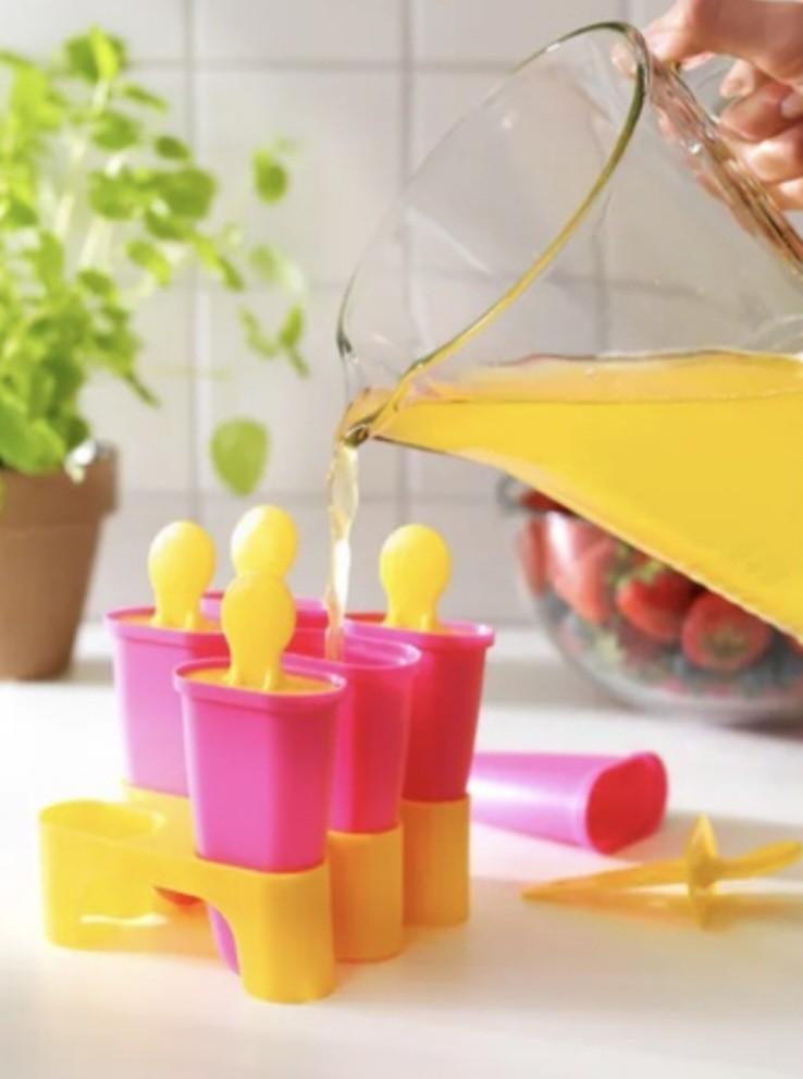 Ikea Popsicle Maker (Blue or Pink), Furniture & Home Living