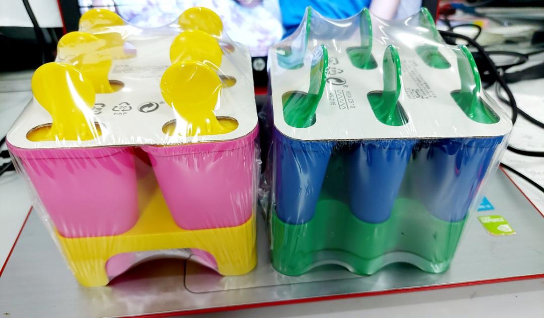 Ikea Popsicle Maker (Blue or Pink), Furniture & Home Living