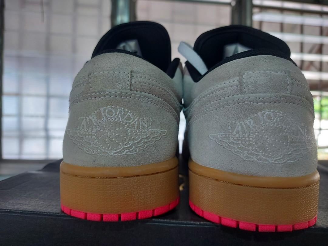 Jordan 1 Whitw Gum Hyper Pink (Category: Sneakers) located in Pasig City. Submitted by ej_13 (Listing ID 1146987577, Image 3). Description: 100% Legit used 3-4x nego.