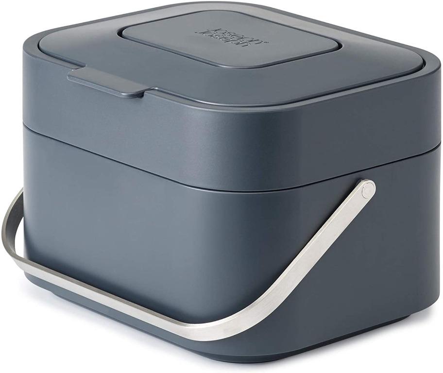 Joseph Joseph 30016 Intelligent Waste Compost Bin Food Waste Caddy with Odor Filter and
