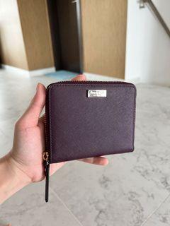 Kate spade wine colour wallet