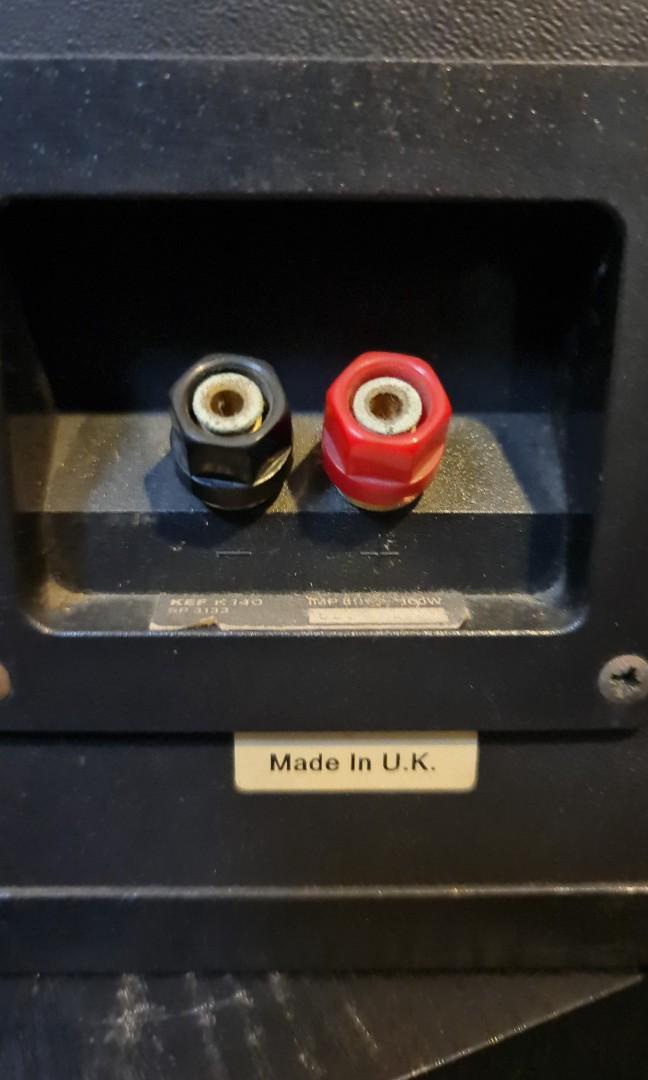 KEF K Series K140 SP3133 (100 Watts RMS / 8 Ohm) 2 way High End Audiophile Solid Wood Large