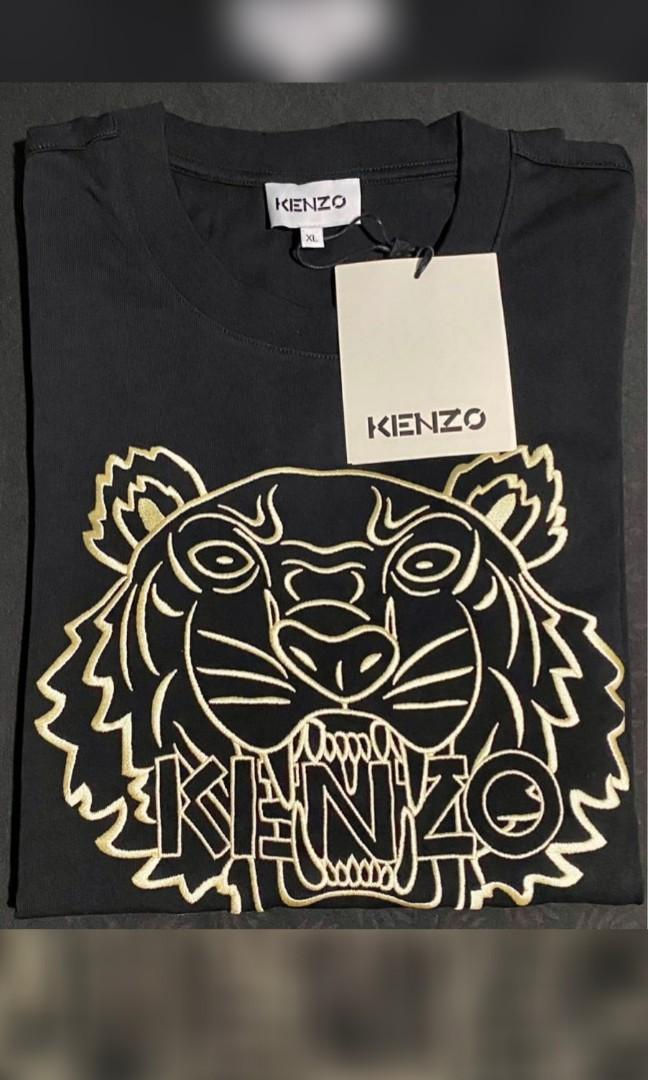 Kenzo, Tops, Kenzo Gold Black Tiger T Shirt