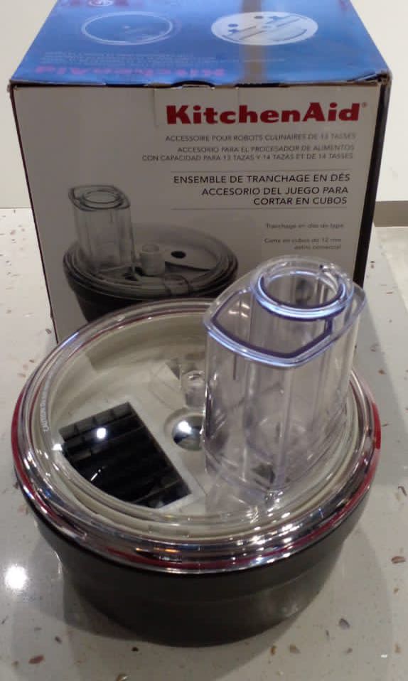 Kitchenaid 14cups food processor dicing kit, TV & Home Appliances