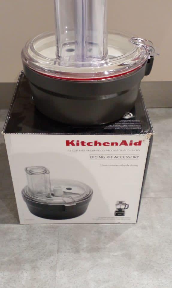 Kitchenaid 14cups food processor dicing kit, TV & Home Appliances