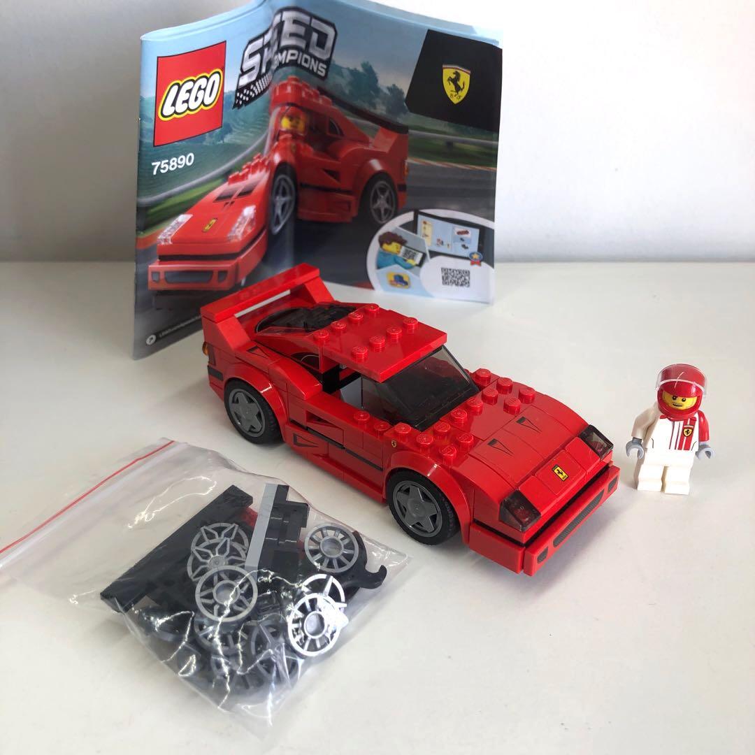Lego 75890 Speed Champion Ferrari F40, Hobbies & Toys, Toys & Games on  Carousell