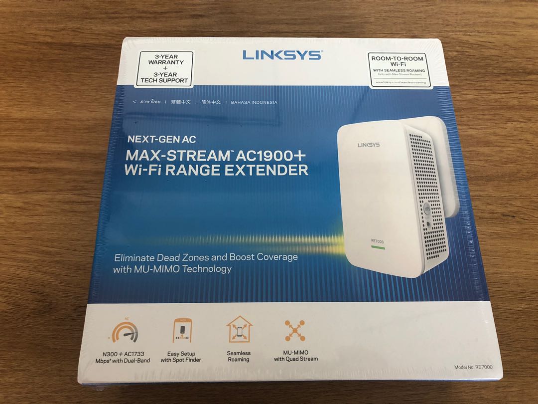 Linksys RE7000 WiFi Range Extender / Repeater, Computers & Tech, Parts