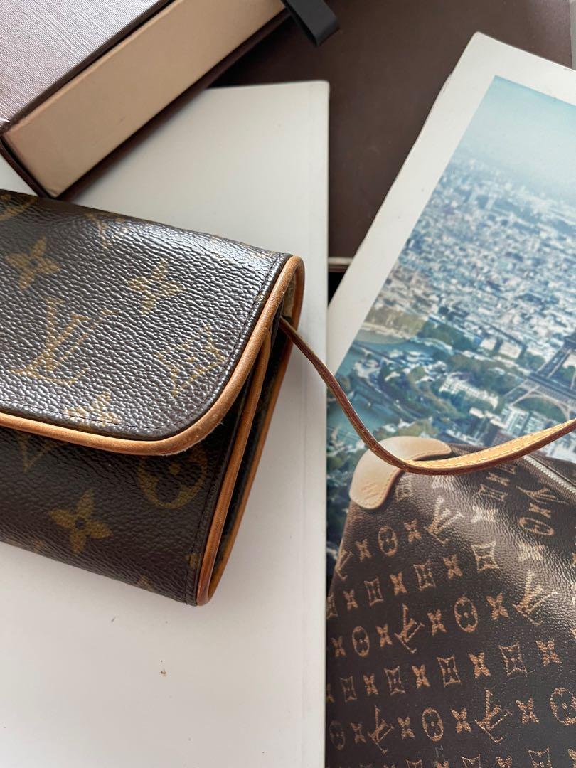 Japan Used Bag] Used Louis Vuitton Pochette Twin Pm Monogram/Pvc