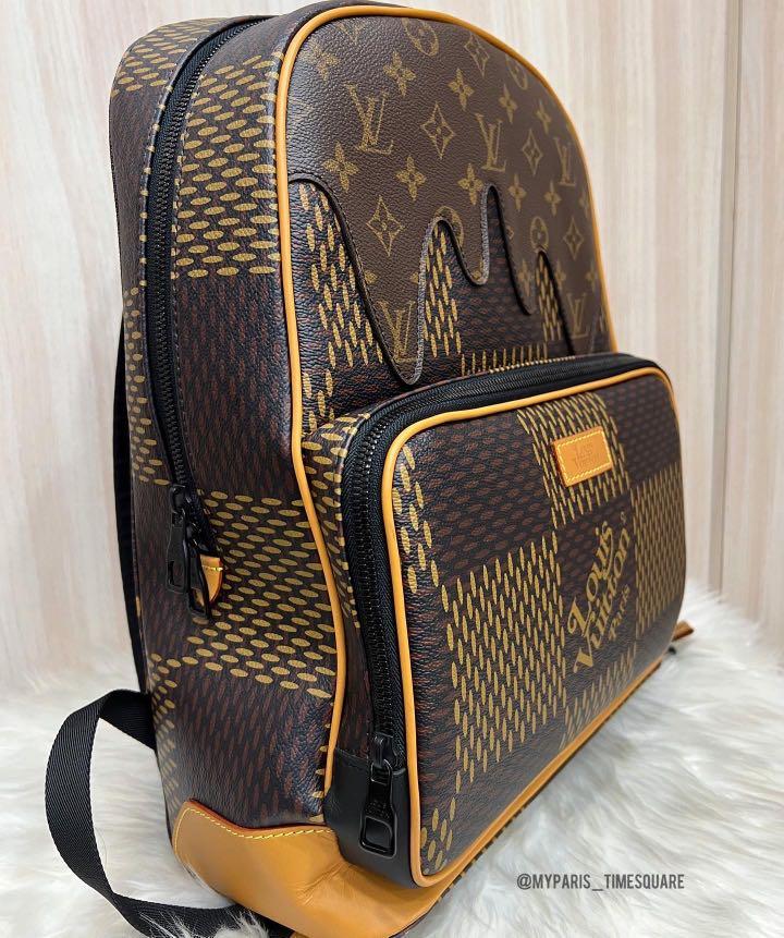 Louis Vuitton brown x Nigo The Utilitary Backpack