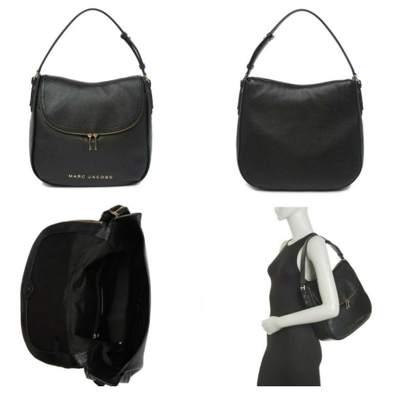 marc jacobs black hobo bag