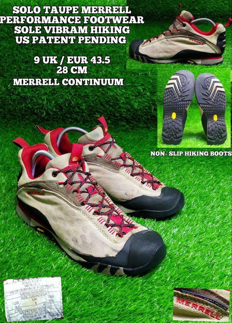 Merrell continuum hiking boots top