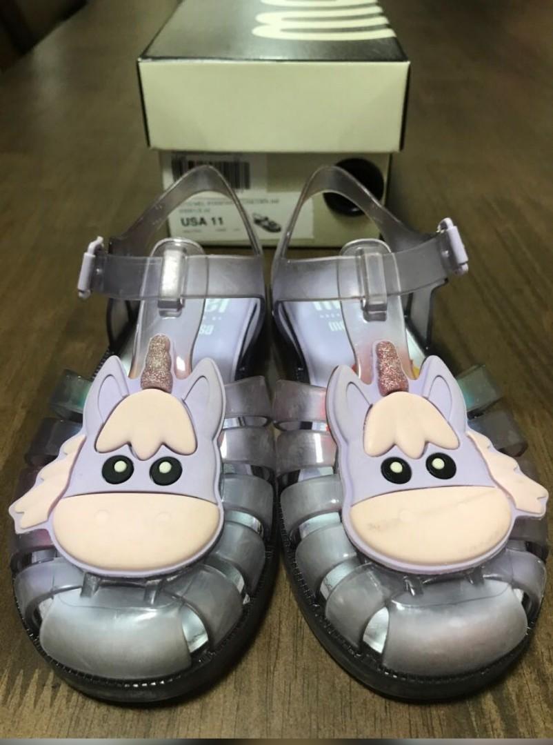 Mini melissa top unicorn size 11