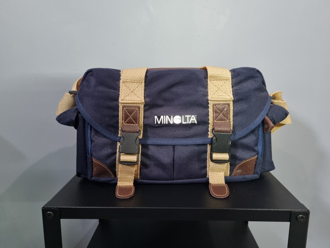 MINOLTA Vintage camera bag, Photography, Photography Accessories