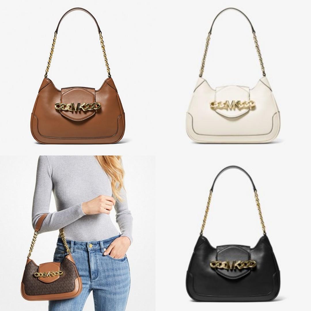 Michael Kors Hally Small Logo Shoulder bag Womens Fashion Bags   Wallets Shoulder Bags on Carousell