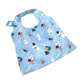 ★現貨包郵★日本Moomin姆明亞美史力奇淺灰色流星折疊環保袋購物袋tote bag64204784639618110