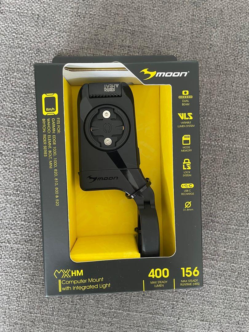 Moon MX HM Front Bike Light GPS Mount, Sports Equipment, Bicycles