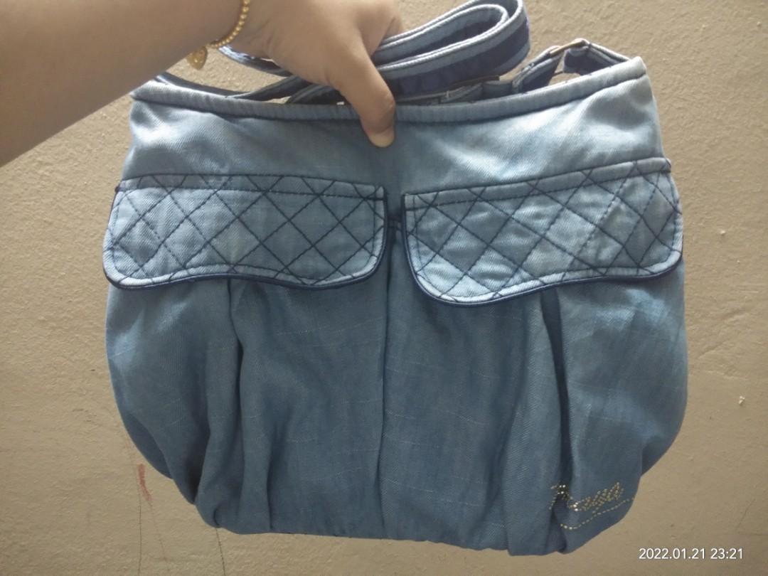 Naraya denim sling best sale bag