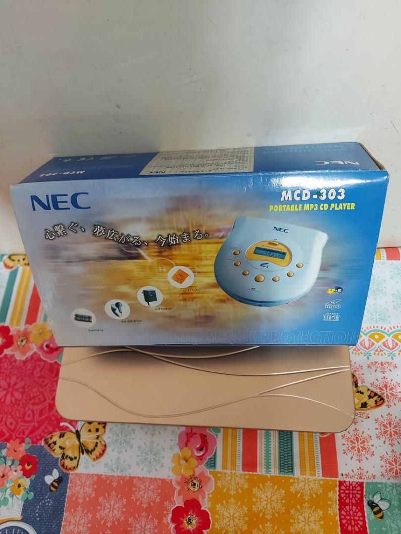 NEC CD機 （分類：音樂播放裝置 MP3及CD Player）位於 Hong Kong。 由 _skywalker_ 提交（商品編號 1146991908，圖片 1）。簡介： 全套齊,99新,正常可用,兩粒AA電池或火牛驅動,盒有破損,交收可試機。。