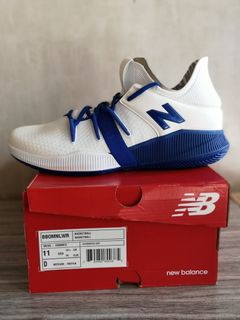 New Balance Omni1 Basketball Low White Blue Men s Fashion